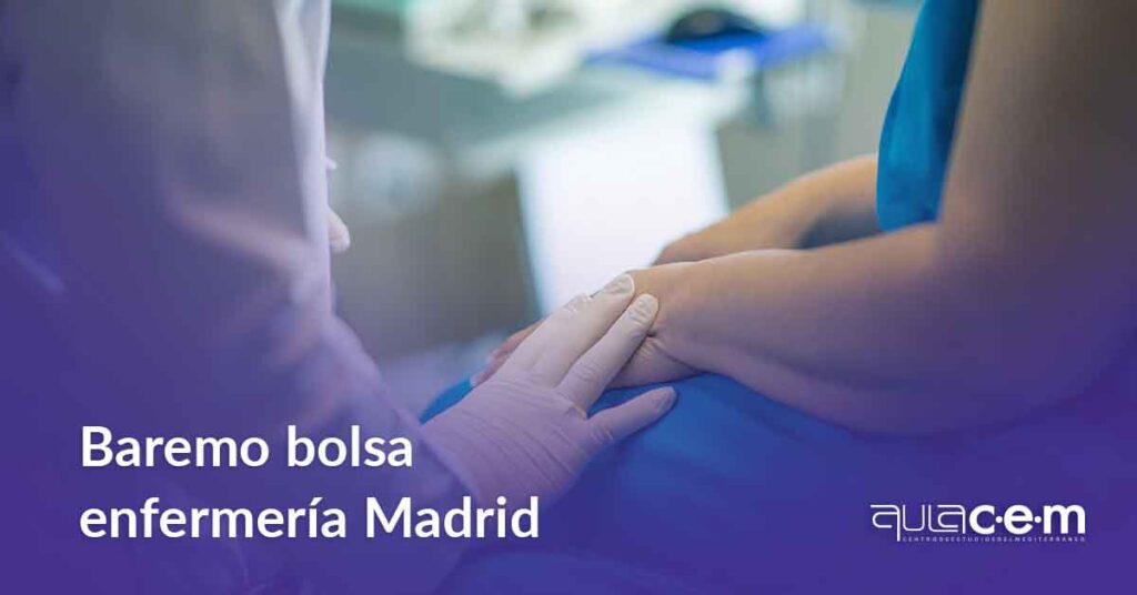 Bolsa enfermería Madrid