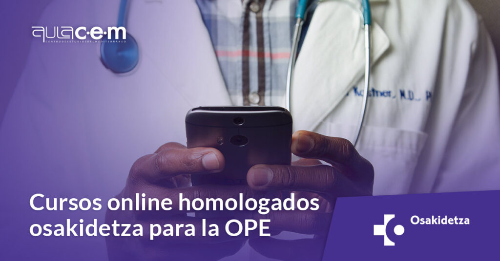 Cursos online homologados  OPE Osakidetza Servicio Vasco de Salud